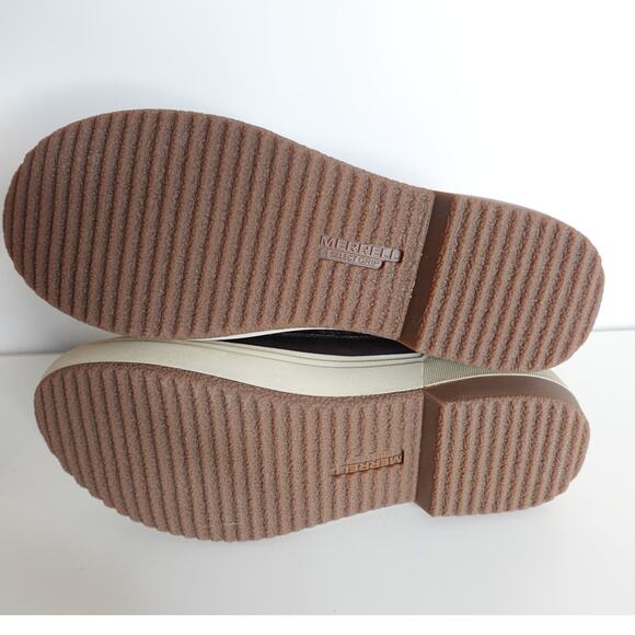 Merrell Haven Bluff Polar Brown Waterproof Booties size 10 - Picture 8 of 9